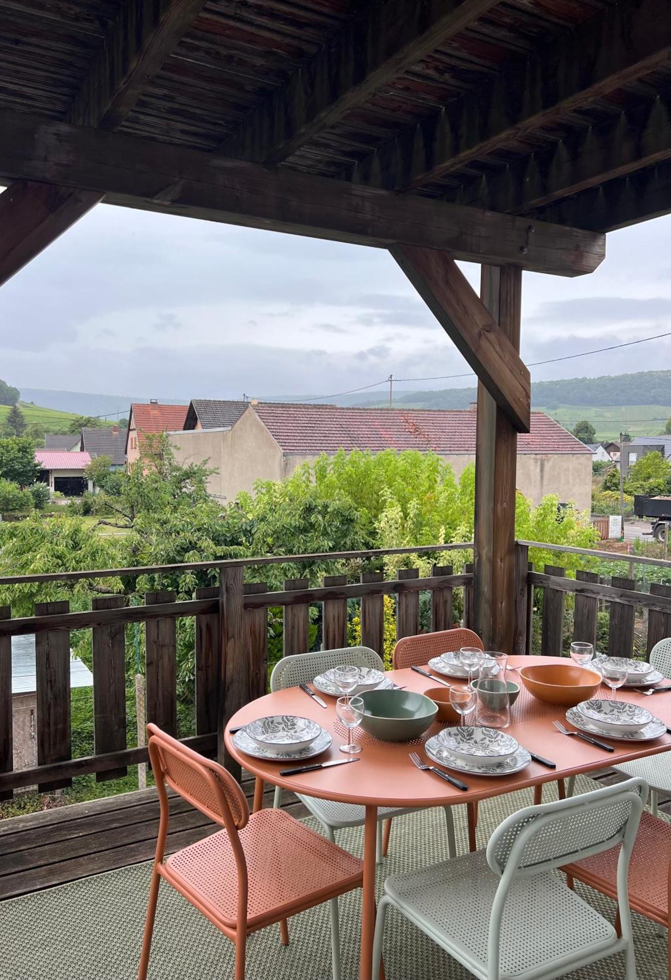 Gites Du Bel Alsace Cote Vignoble Westhalten Exterior foto